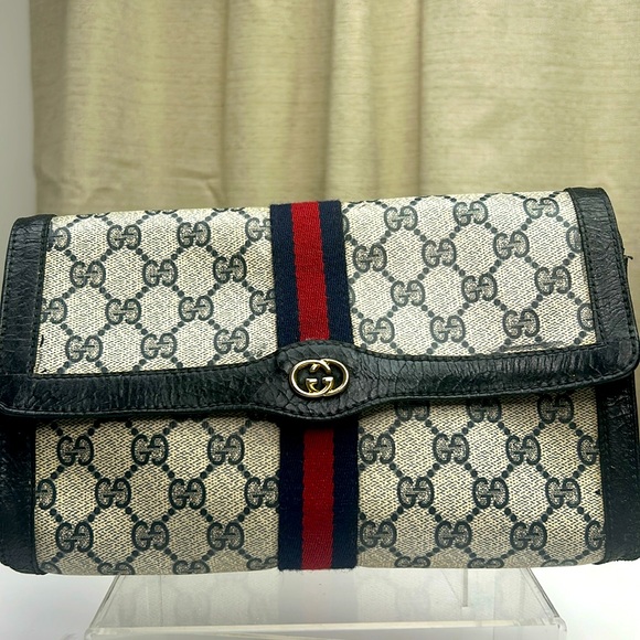 Gucci Ophidia Sherry Line Clutch - Picture 1 of 16